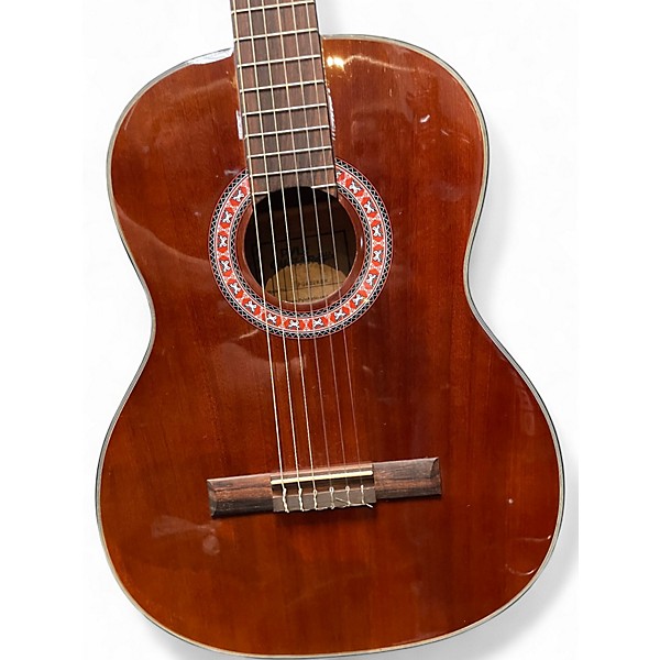 Used Pyle PGA32 Mahogany Classical Acoustic Electric Guitar