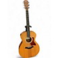 Used Taylor 114E Natural Acoustic Electric Guitar thumbnail