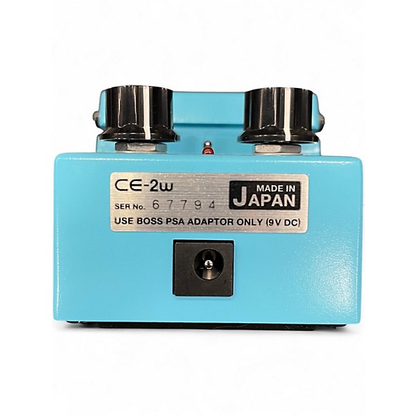 Used BOSS CE2W Waza Craft Chorus Effect Pedal