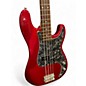Used 2005 Squier Affinity Precision Bass Candy Apple Red Electric Bass Guitar
