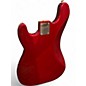 Used 2005 Squier Affinity Precision Bass Candy Apple Red Electric Bass Guitar