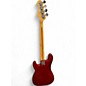 Used 2005 Squier Affinity Precision Bass Candy Apple Red Electric Bass Guitar