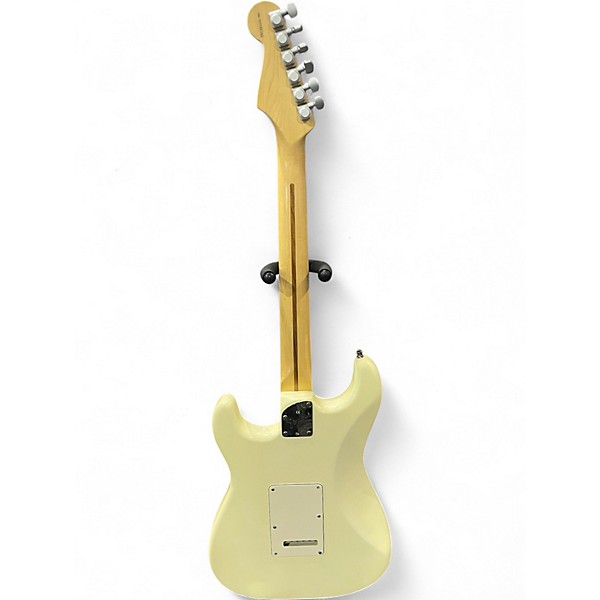 Used Fender Artist Series Jeff Beck Stratocaster Olympic White Solid Body Electric Guitar