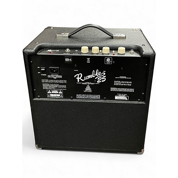 Used Fender Rumble 25 25W 1x8 Bass Combo Amp