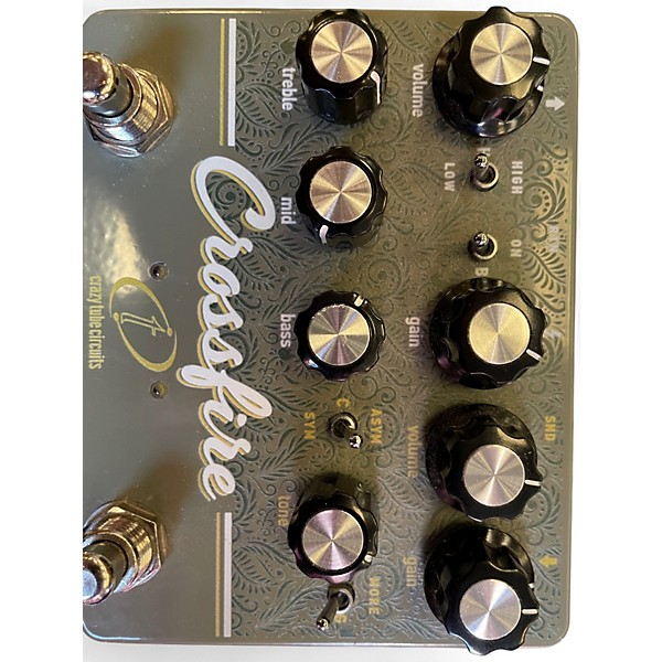 Used Crazy Tube Circuits Crossfire Effect Pedal