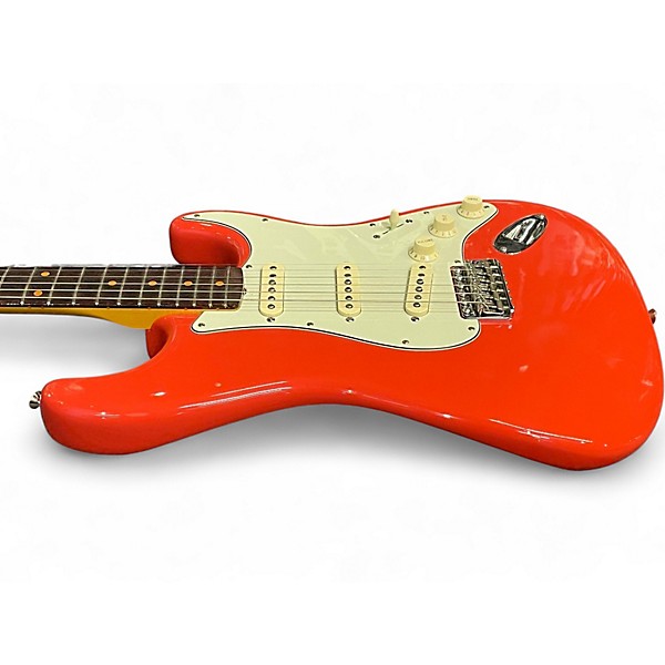 Used 2025 Fender American Vintage II 1961 Stratocaster Fiesta Red Solid Body Electric Guitar