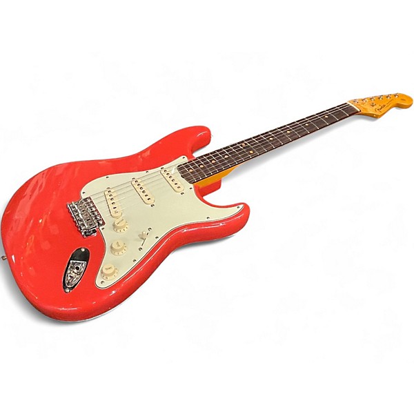 Used 2025 Fender American Vintage II 1961 Stratocaster Fiesta Red Solid Body Electric Guitar