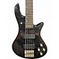 Used Schecter Guitar Research DIAMOND SERIES CUSTOM 5 Trans Black Electric Bass Guitar