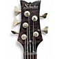 Used Schecter Guitar Research DIAMOND SERIES CUSTOM 5 Trans Black Electric Bass Guitar