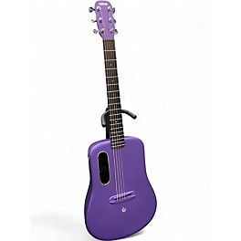 Used LAVA MUSIC ME 4 Purple Acoustic Electric Guitar