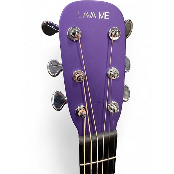 Used LAVA MUSIC ME 4 Purple Acoustic Electric Guitar