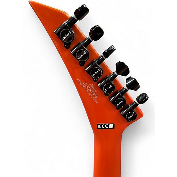 Used Jackson SOLOIST SLX3X DX Lambo Orange Solid Body Electric Guitar