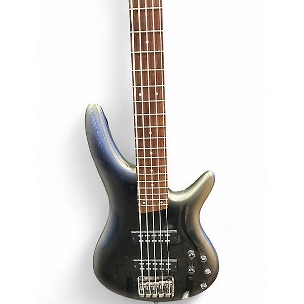 Used Ibanez SR305E Midnight Gray Burst Electric Bass Guitar