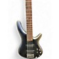 Used Ibanez SR305E Midnight Gray Burst Electric Bass Guitar