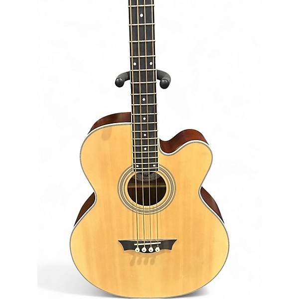Used Dean EABC Natural Acoustic Bass Guitar