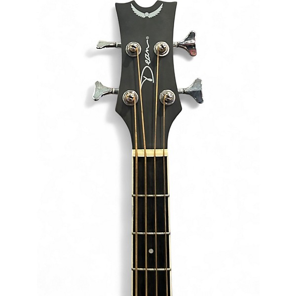 Used Dean EABC Natural Acoustic Bass Guitar