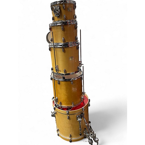 Used Yamaha 5 Piece Stage Custom Natural Drum Kit