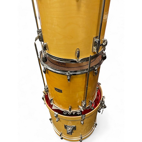 Used Yamaha 5 Piece Stage Custom Natural Drum Kit