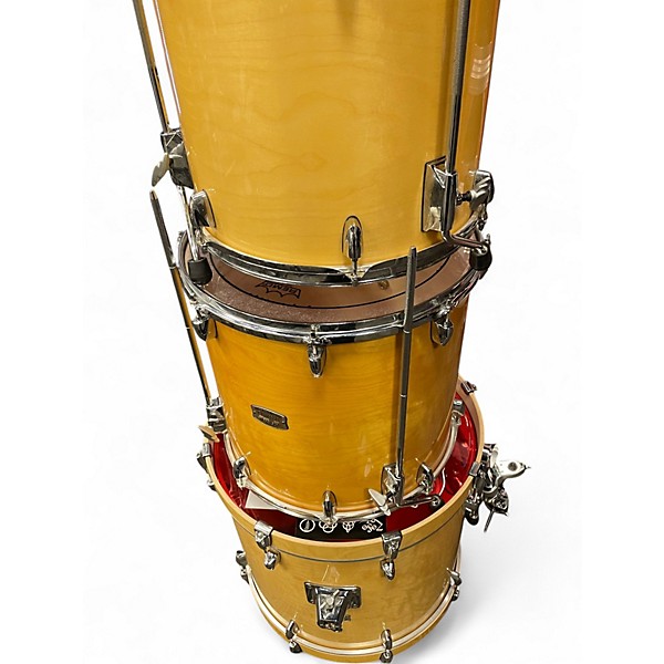 Used Yamaha 5 Piece Stage Custom Natural Drum Kit