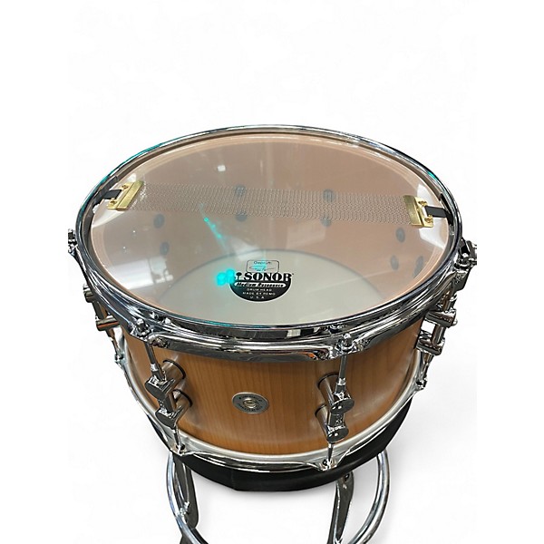 Used SONOR 7X13 KOMPRESSOR SNARE BEECH Drum