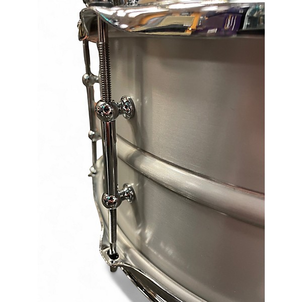 Used Ludwig 6.5X14 LM405CT ACROLITE W/ TUBE LUGS ALUMINUM Drum