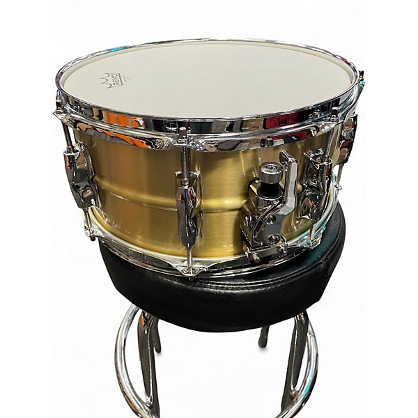 Used Yamaha 6.5X13 RECORDING CUSTOM BRASS SNARE BRASS Drum