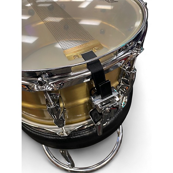 Used Yamaha 6.5X13 RECORDING CUSTOM BRASS SNARE BRASS Drum