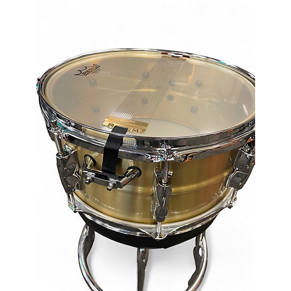Used Yamaha 6.5X13 RECORDING CUSTOM BRASS SNARE BRASS Drum