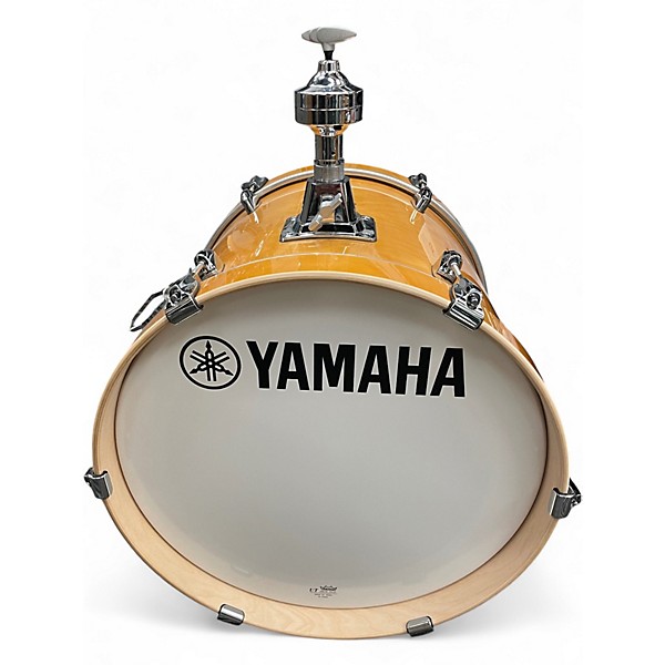 Used Yamaha 3 Piece Stage Custom Natural Drum Kit