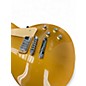 Used Gibson Les Paul Deluxe Gold Top Solid Body Electric Guitar