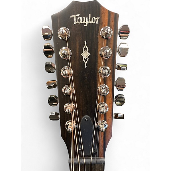 Used Taylor 352CE20109 Natural 12 String Acoustic Electric Guitar