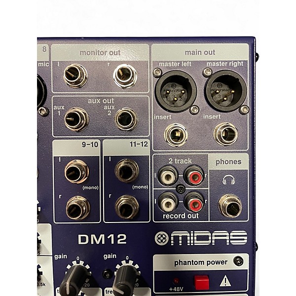 Used Midas dm12 Unpowered Mixer
