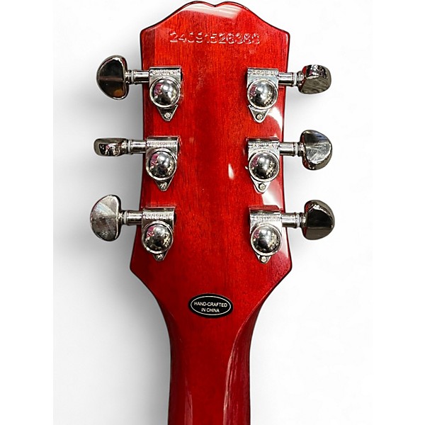Used Epiphone Les Paul Standard Cherry Sunburst Solid Body Electric Guitar