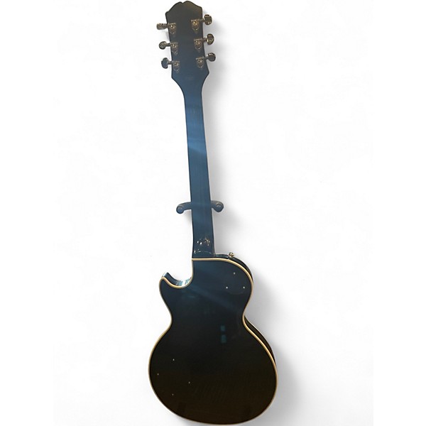 Used 2025 Epiphone Les Paul Custom Bats in Flight Dark Purple Burst Solid Body Electric Guitar