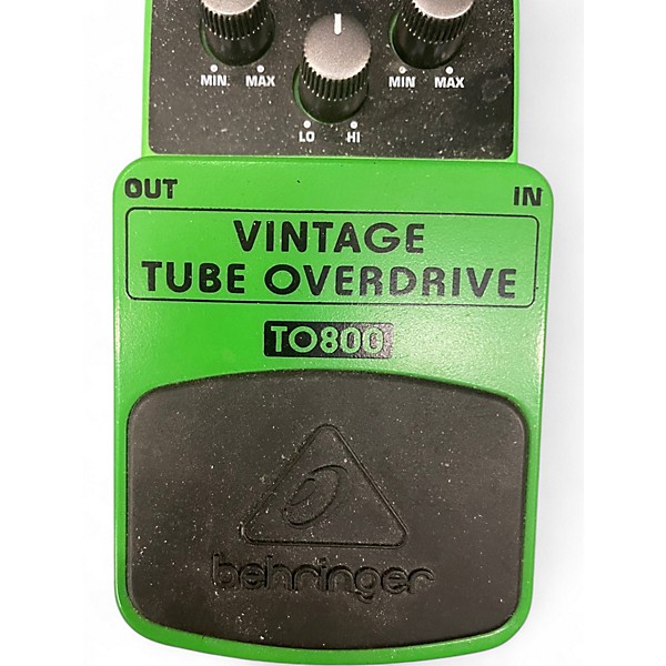 Used Behringer TO800 Vintage Tube Overdrive Effect Pedal