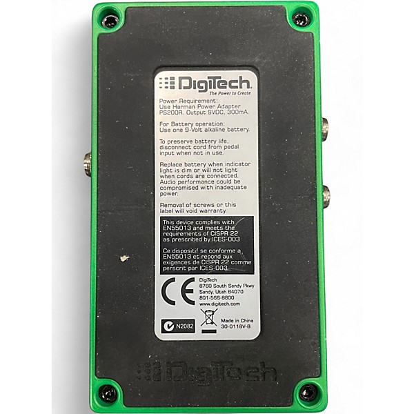 Used DigiTech DBM Bad Monkey Overdrive Effect Pedal