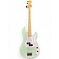 Used Squier Sonic Precision Bass Surf Green Electric Bass Guitar thumbnail