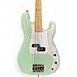 Used Squier Sonic Precision Bass Surf Green Electric Bass Guitar
