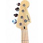 Used Squier Sonic Precision Bass Surf Green Electric Bass Guitar
