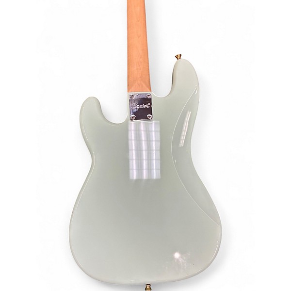 Used Squier Sonic Precision Bass Surf Green Electric Bass Guitar