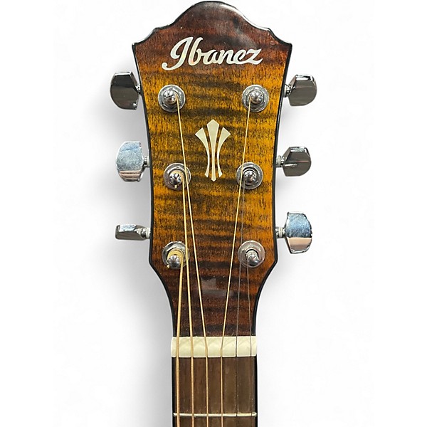 Used Ibanez AEG70 TIGER BURST Acoustic Electric Guitar