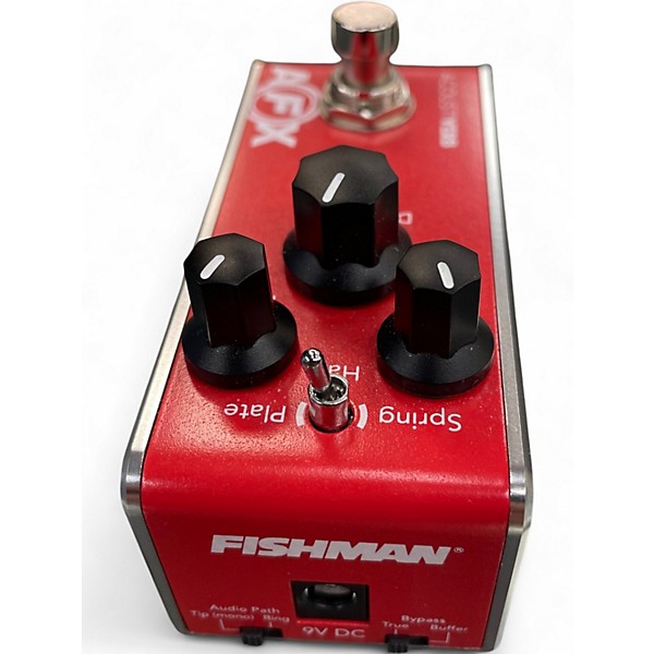 Used Fishman AFX ACOUSTIVERB Effect Pedal