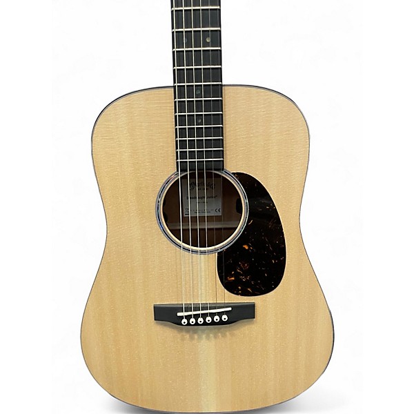 Used Martin D Jr E Natural Acoustic Electric Guitar
