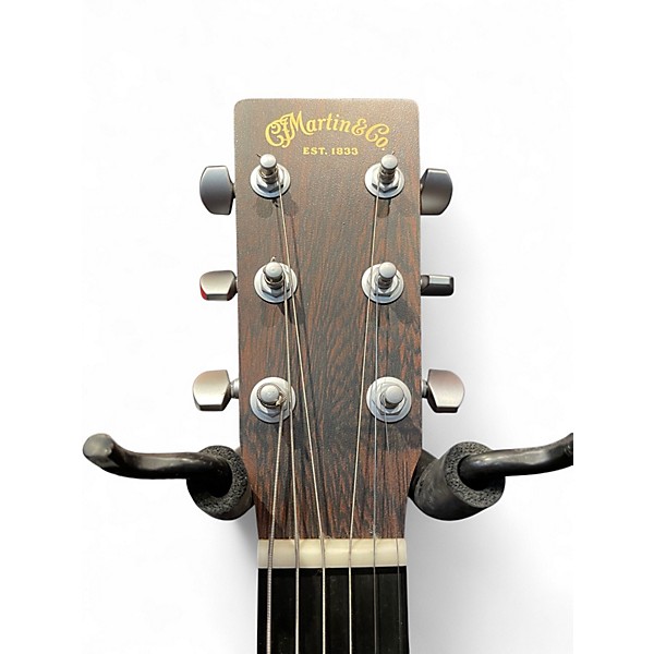 Used Martin D Jr E Natural Acoustic Electric Guitar