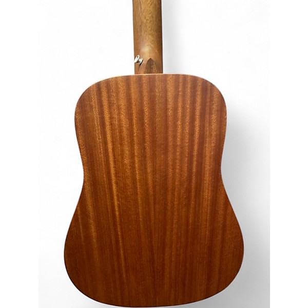 Used Martin D Jr E Natural Acoustic Electric Guitar