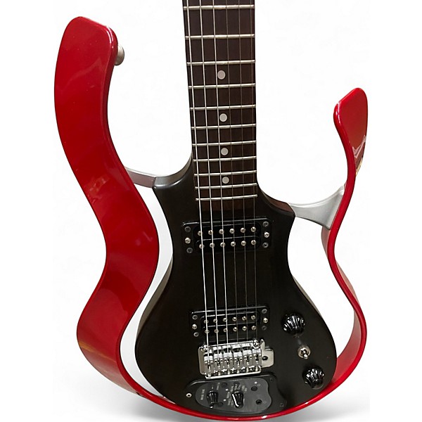 Used VOX STARSTREAM RED AND BLACK Solid Body Electric Guitar