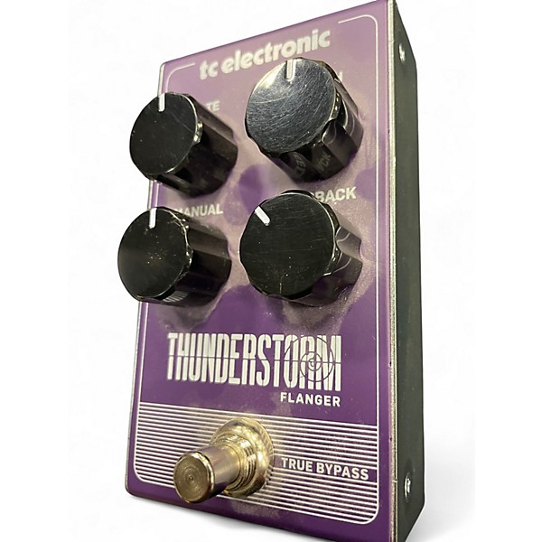 Used TC Electronic Thunderstorm Flanger Effect Pedal