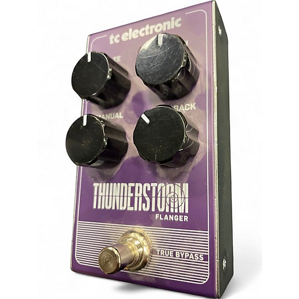 Used TC Electronic Thunderstorm Flanger Effect Pedal