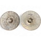 Used SABIAN 14in AAX Stage Hi Hat Pair Cymbal