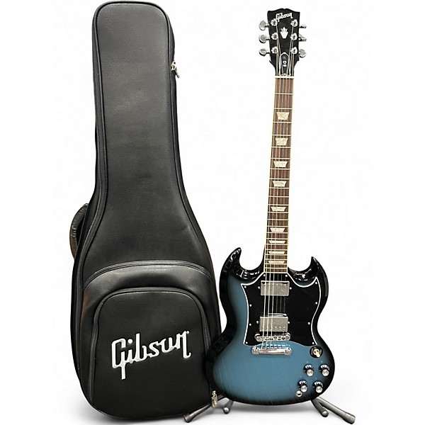Used 2024 Gibson SG STANDARD Pelham Blue Solid Body Electric Guitar